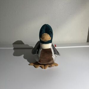 Ty Jake the Mallard Duck Plush Toy 1998 with tags